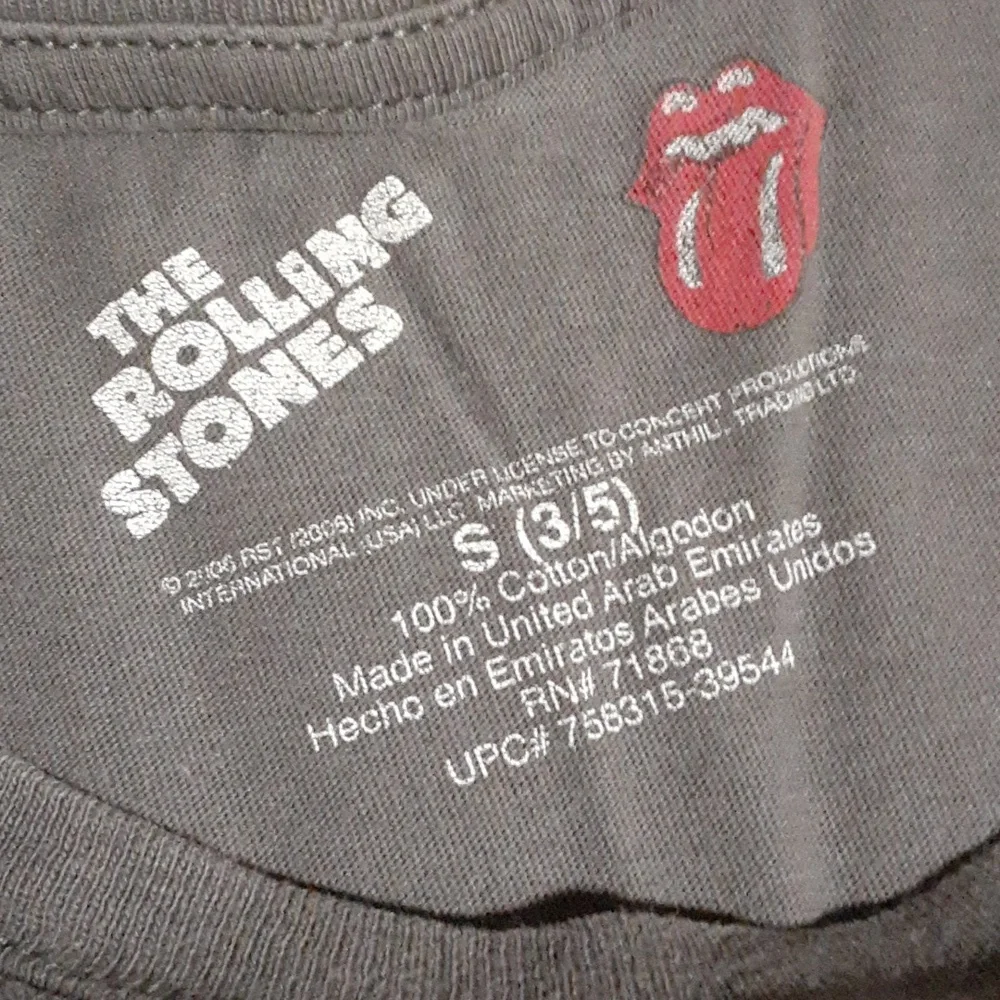 Vintage Rolling stones girls tee-shirt - Picture 4 of 7